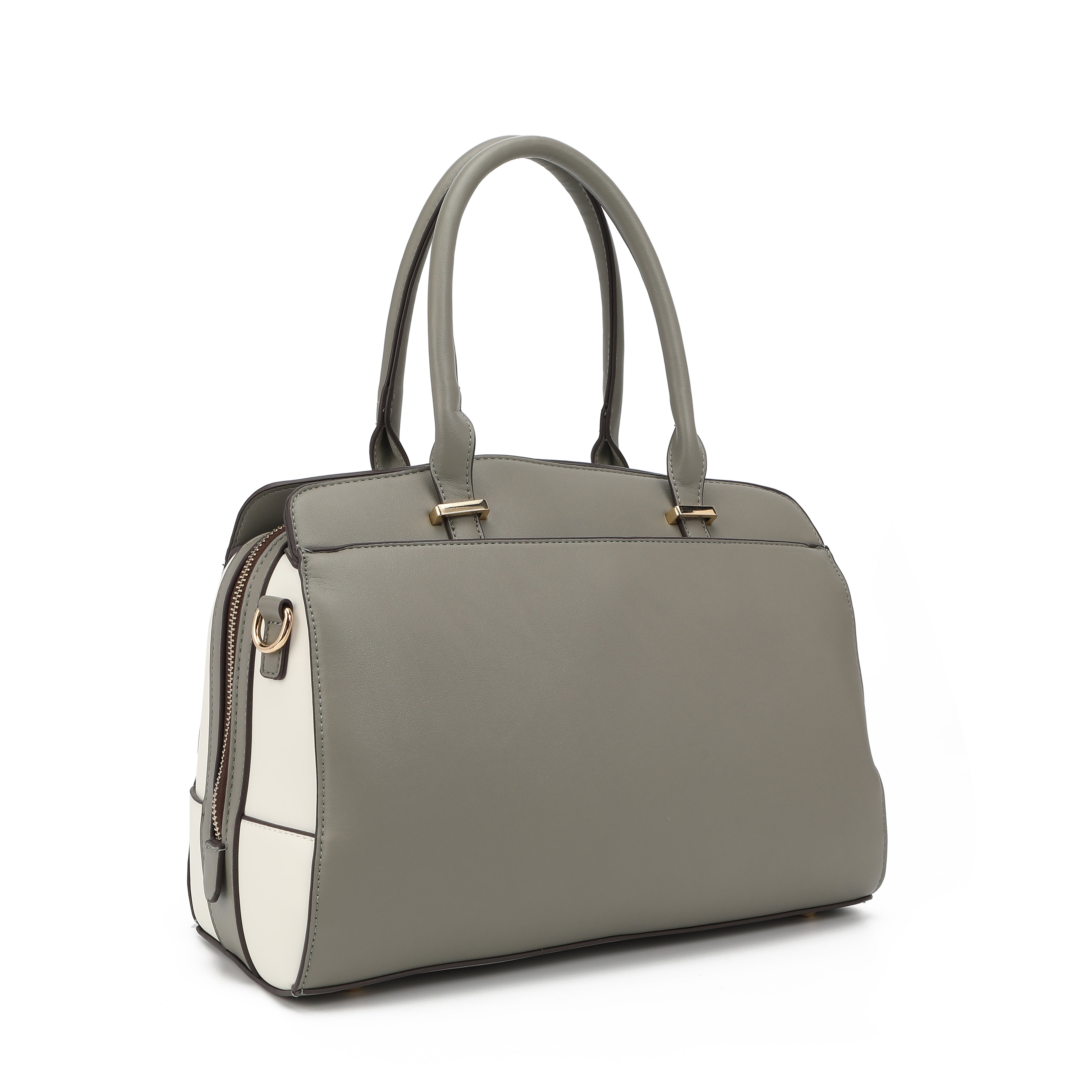 Baultasche mit blumiger Stickerei