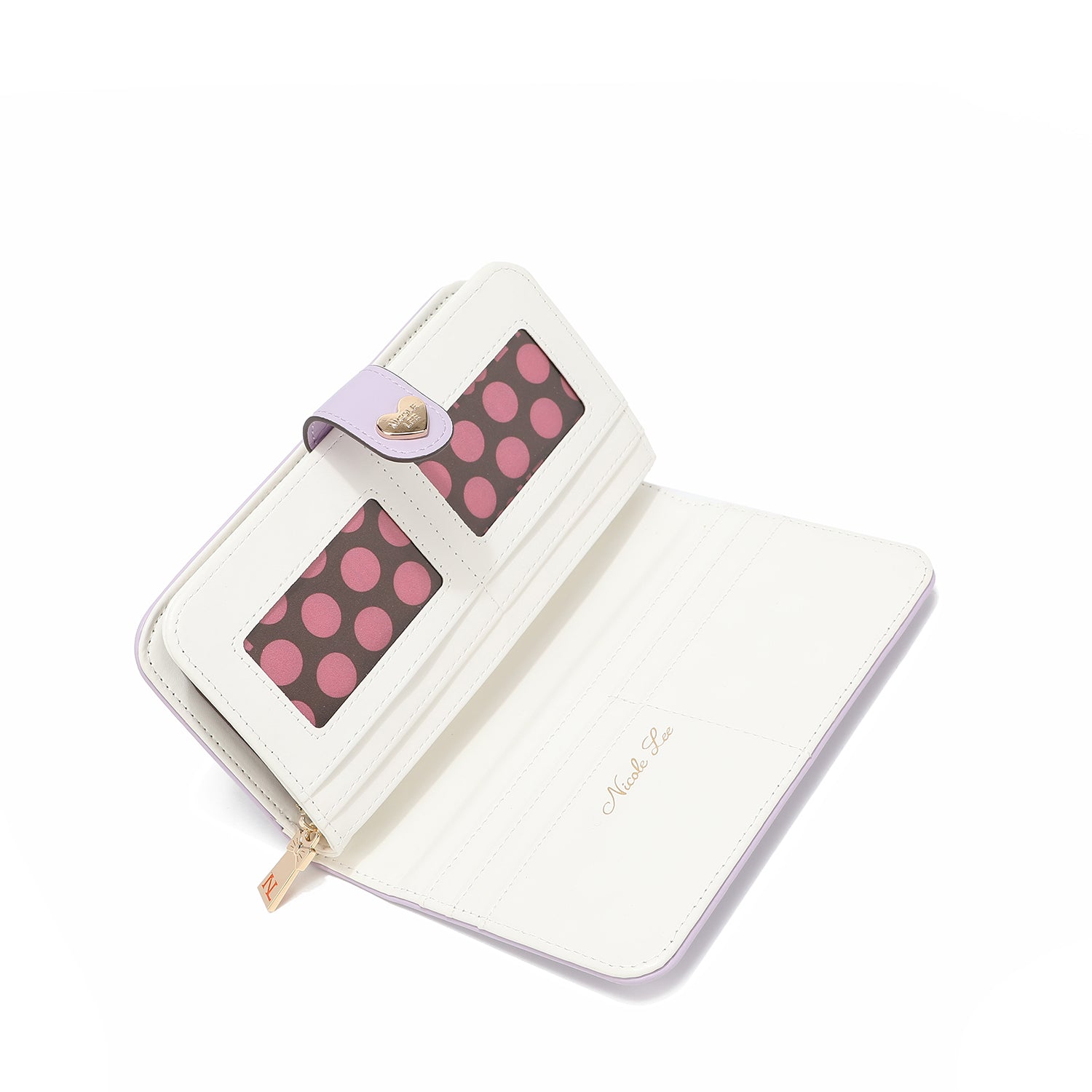 Mode "Blumen" -Portfolio mit Reißverschluss