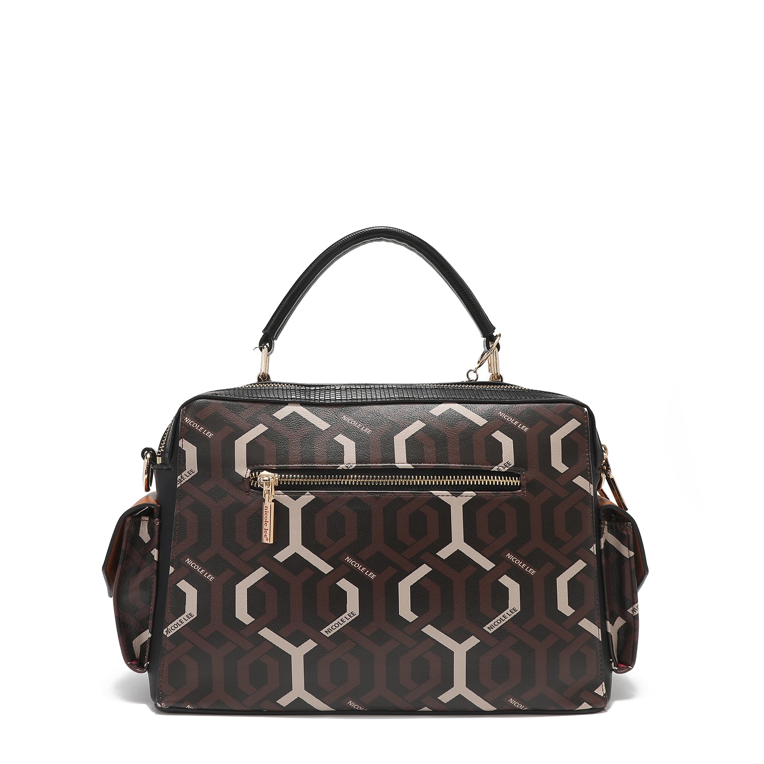 "GEOMETRIC" MEDIUM MESSENGER BAG