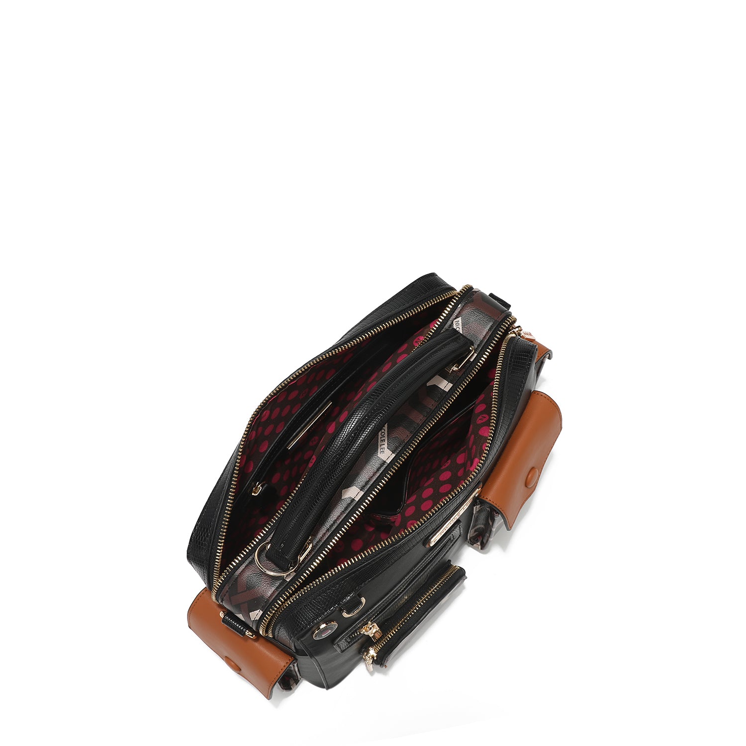 "GEOMETRIC" MEDIUM MESSENGER BAG