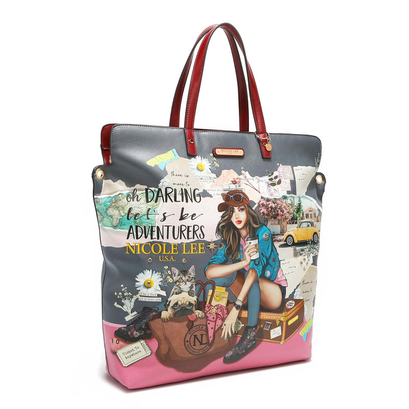 "JOURNEY OF STEPHANIE" LONG TOTE BAG