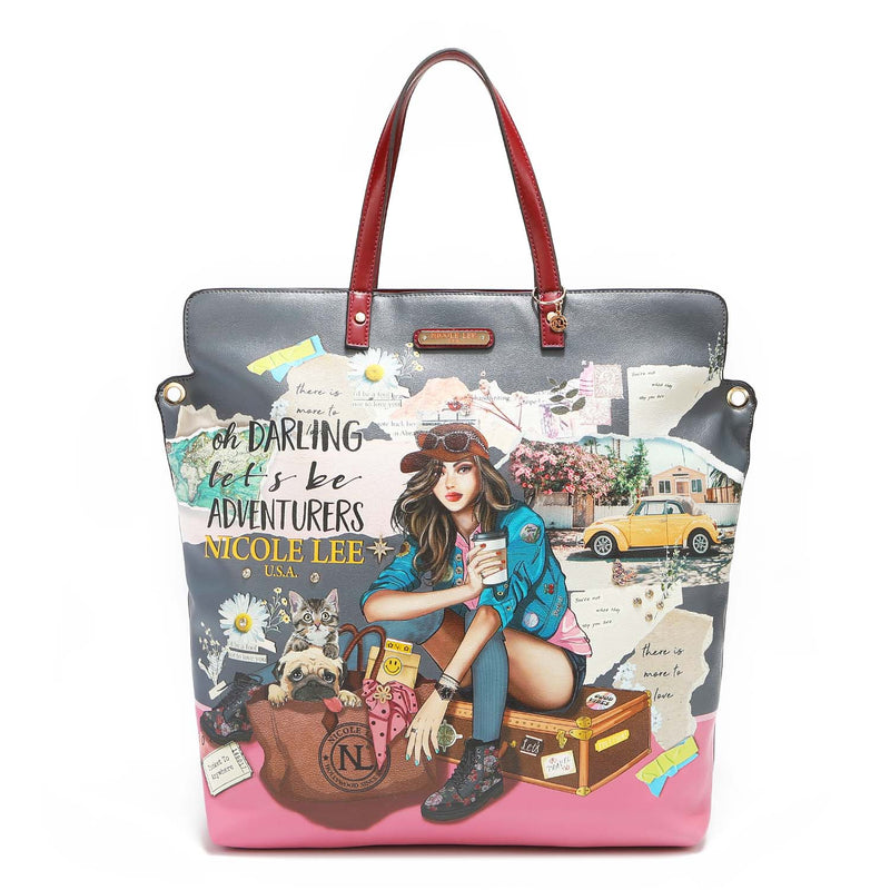 "JOURNEY OF STEPHANIE" LONG TOTE BAG