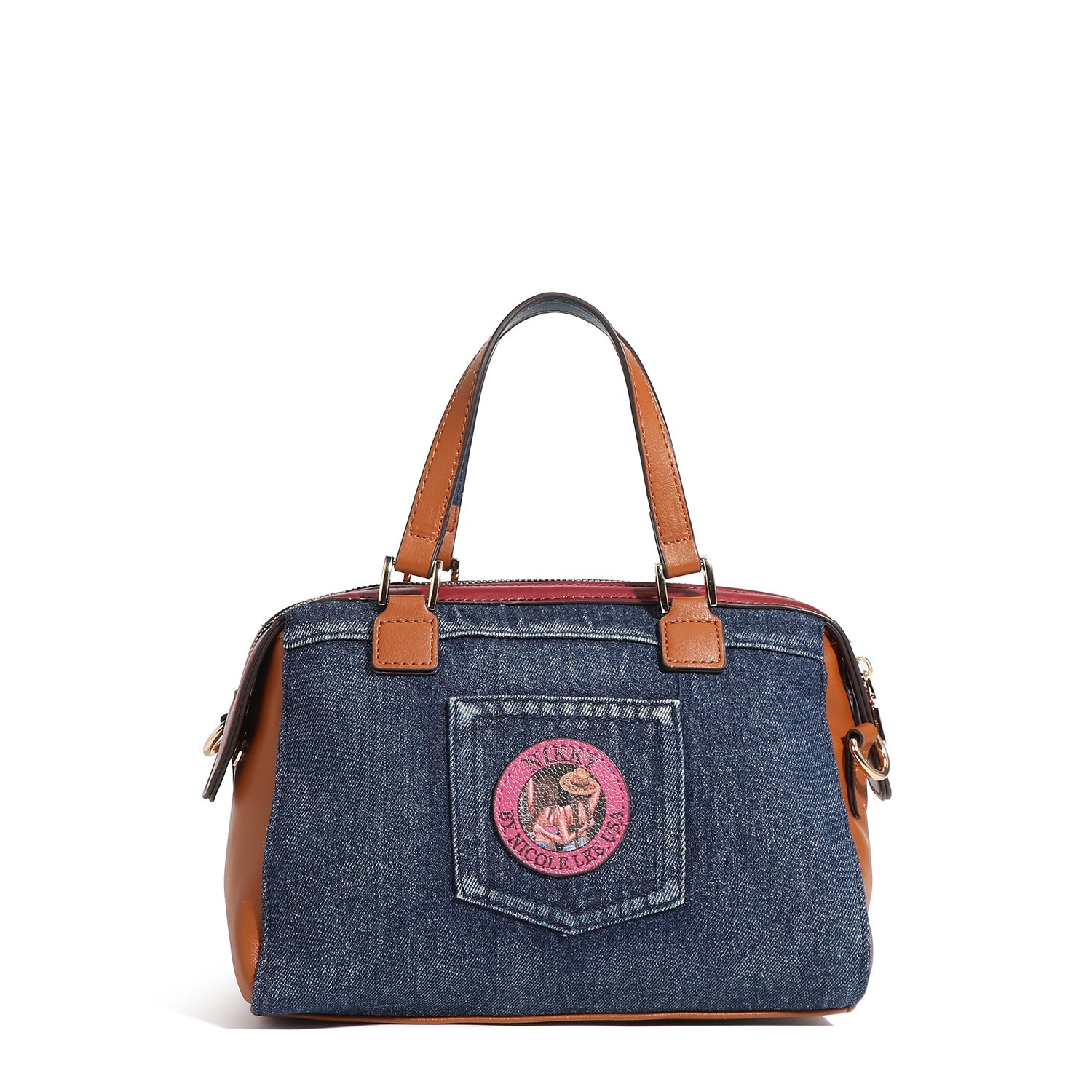 KLEINE BOSTON MESSENGER BAG <tc>Denim</tc>