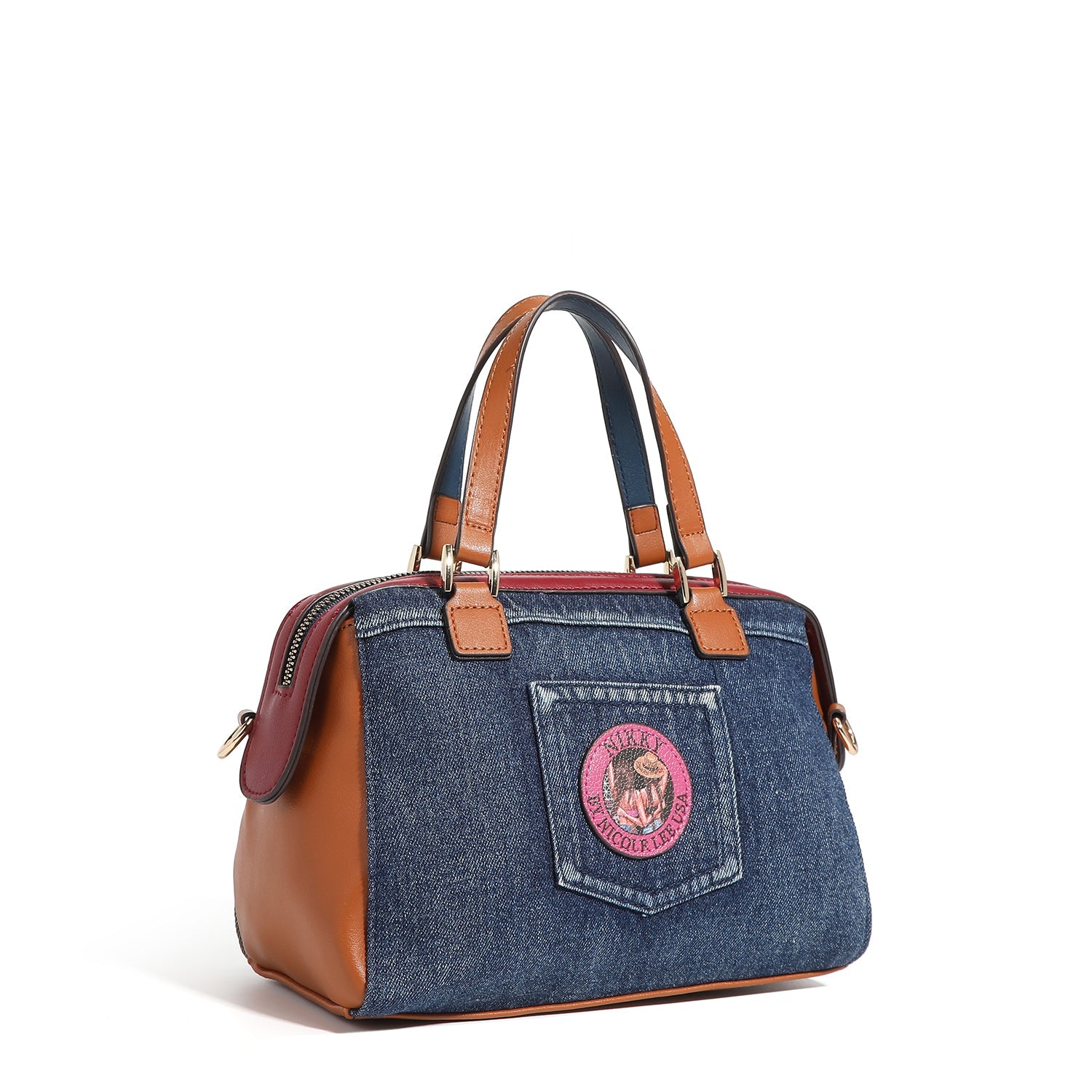 KLEINE BOSTON MESSENGER BAG <tc>Denim</tc>