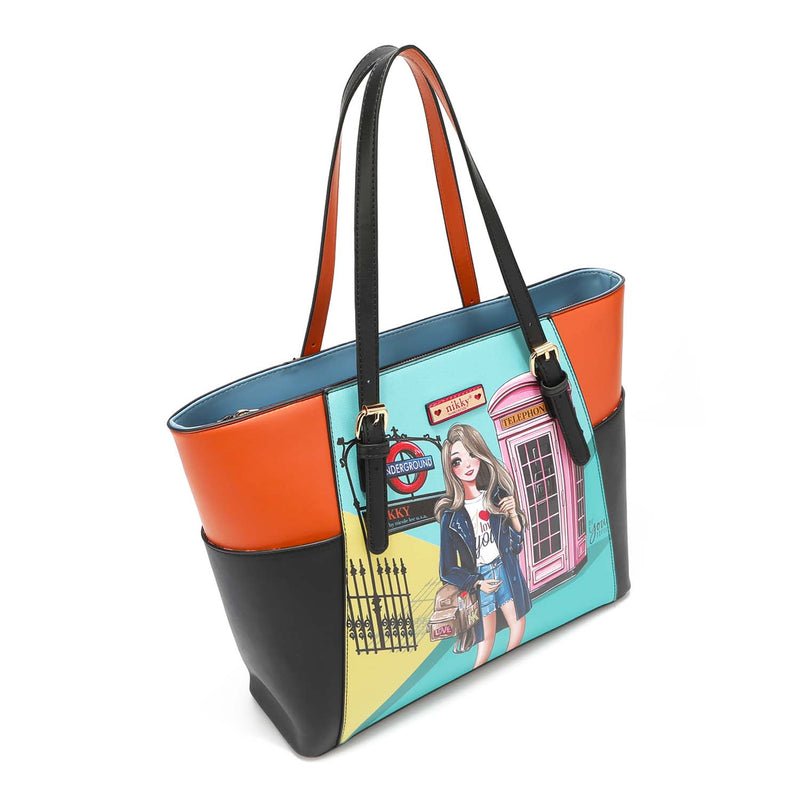 BOLSO SHOPPER "MISS YOUR CALL"