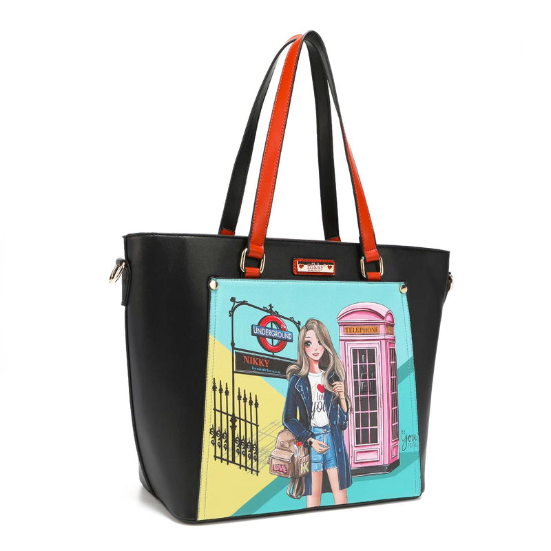 3-PIECE SET "MISS YOUR CALL" (TOTE BAG, CROSSBODY BAG, WALLET)