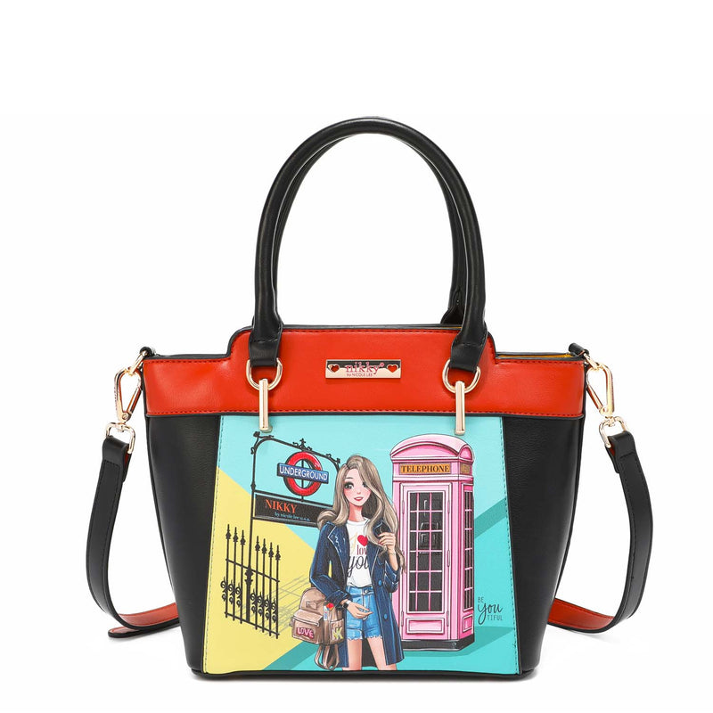 3-PIECE SET "MISS YOUR CALL" (TOTE BAG, CROSSBODY BAG, WALLET)