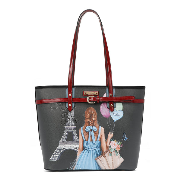 SHOPPER BAG "<tc>BONJOUR PARIS</tc>"