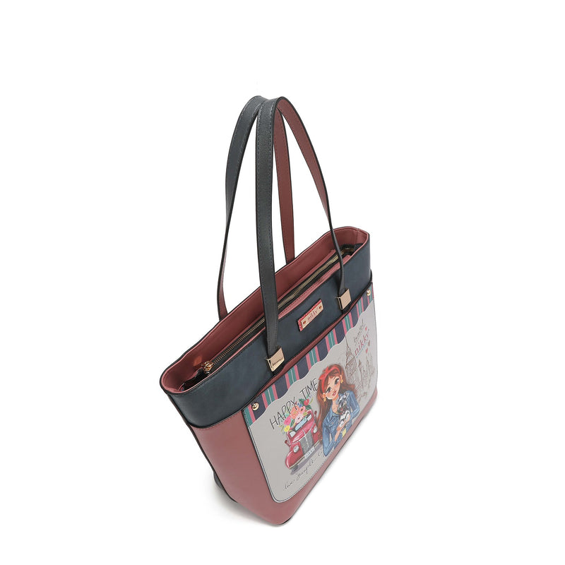 „GOOD TIME HAPPY TIME“ SHOPPER-TASCHE