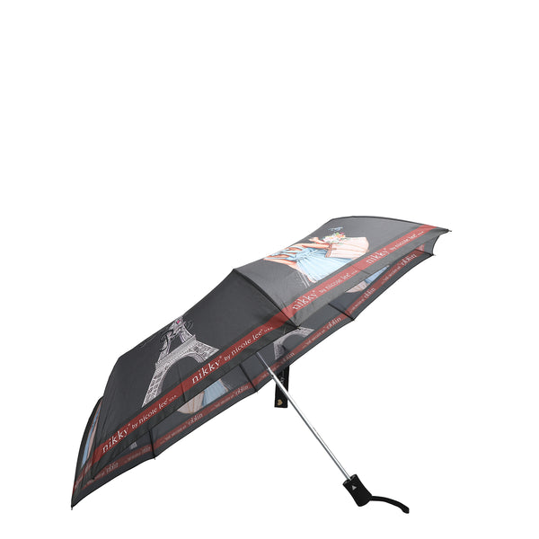 PARAPLUIE PORTABLE AVEC IMPRESSION (<tc>Nikky By Nicole Lee</tc>)