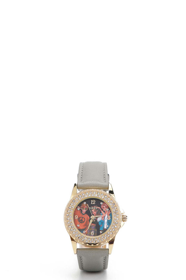Double Diamond Medium Watch "Sidney"