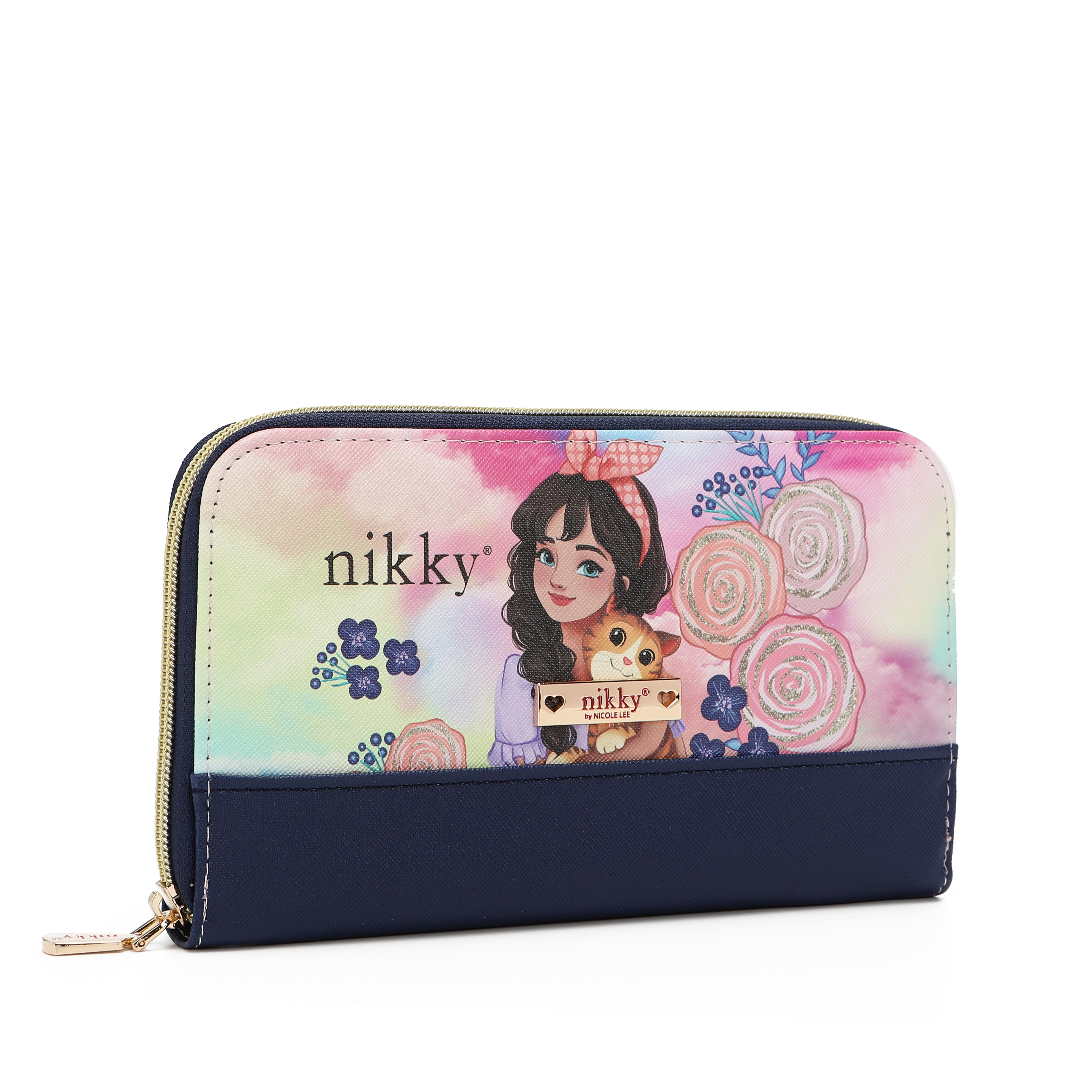 Set di pennelli per il trucco con custodia <tc>NIKKY</tc>