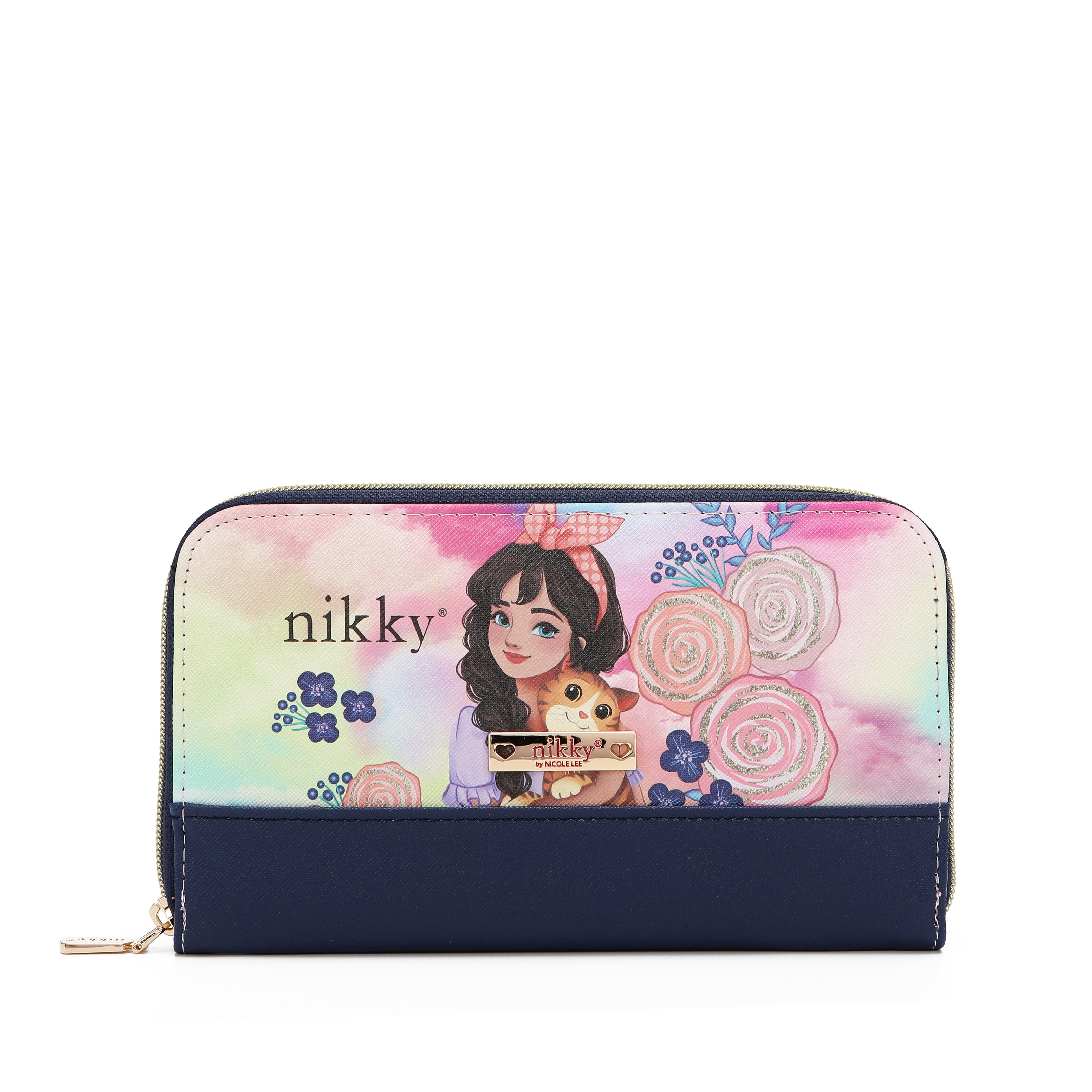 Set di pennelli per il trucco con custodia <tc>NIKKY</tc>