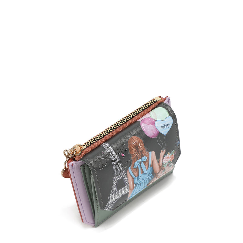 COMPACT CARD HOLDER WITH PURSE