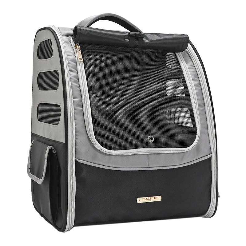 GRAY PET CARRIER BACKPACK