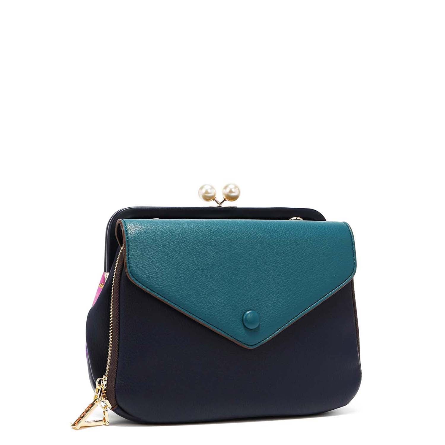 Bandolera con spilla Kisslock