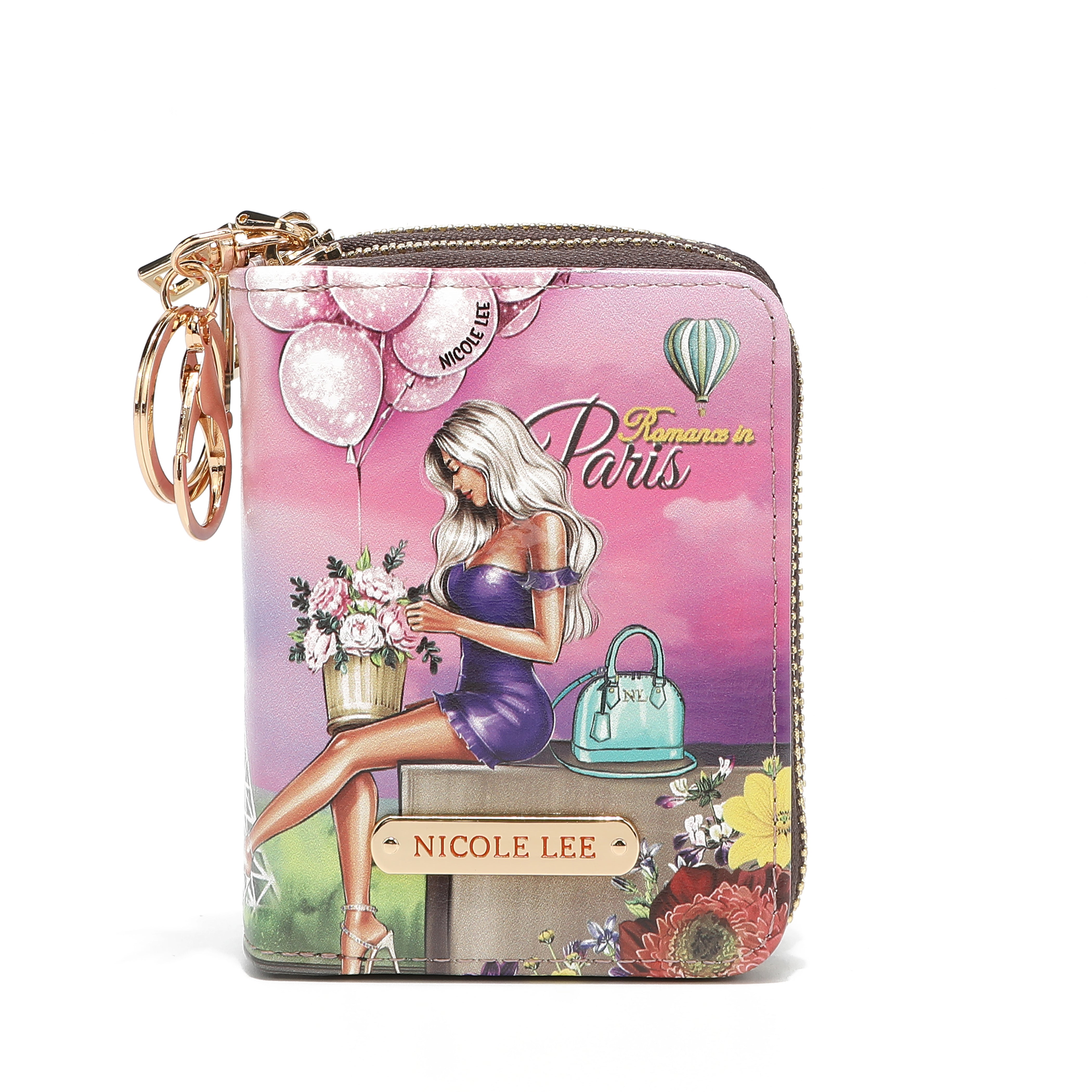 Fashion Functional Portfolio for Double Zip Cards