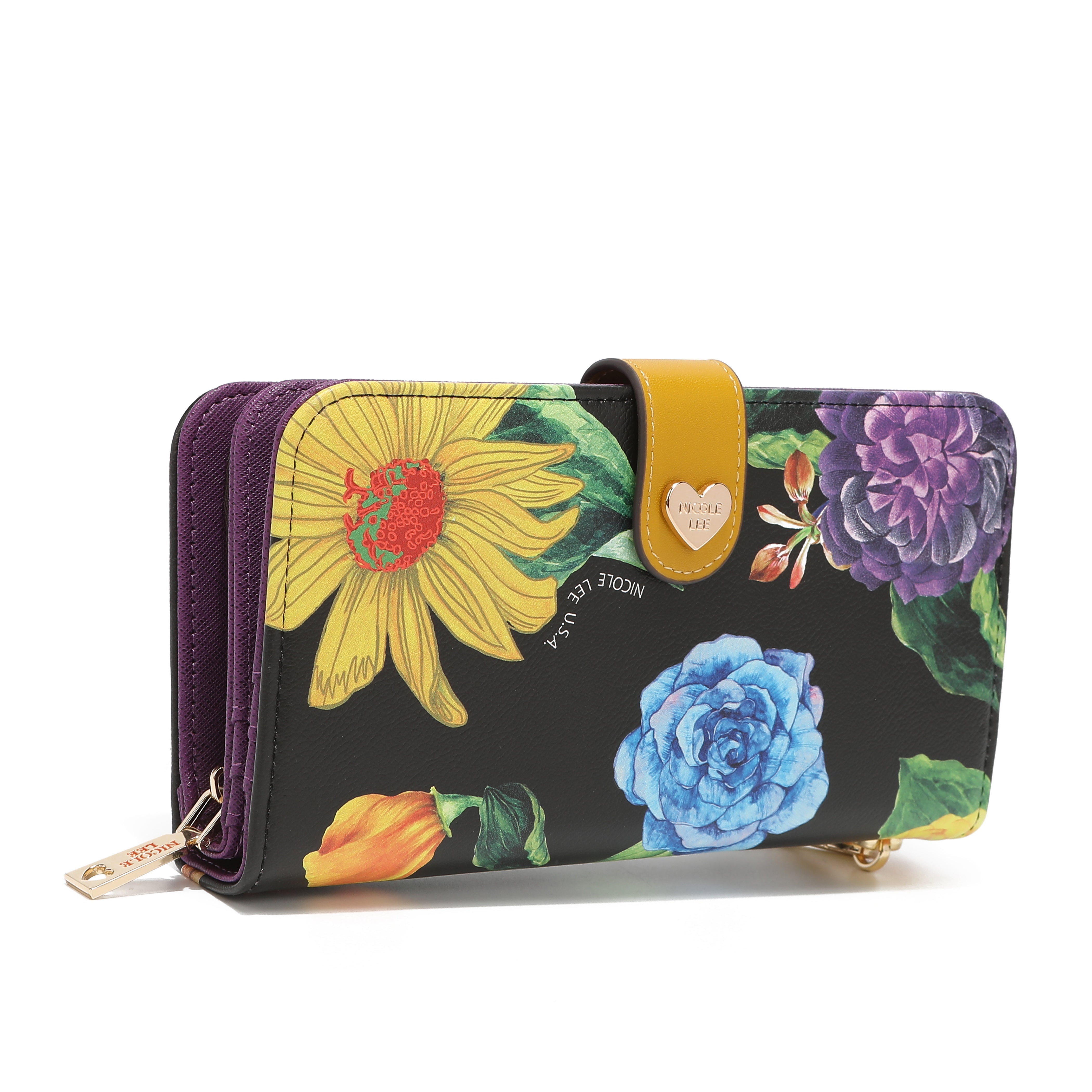 Mode gedrucktes Portfolio mit Reißverschluss