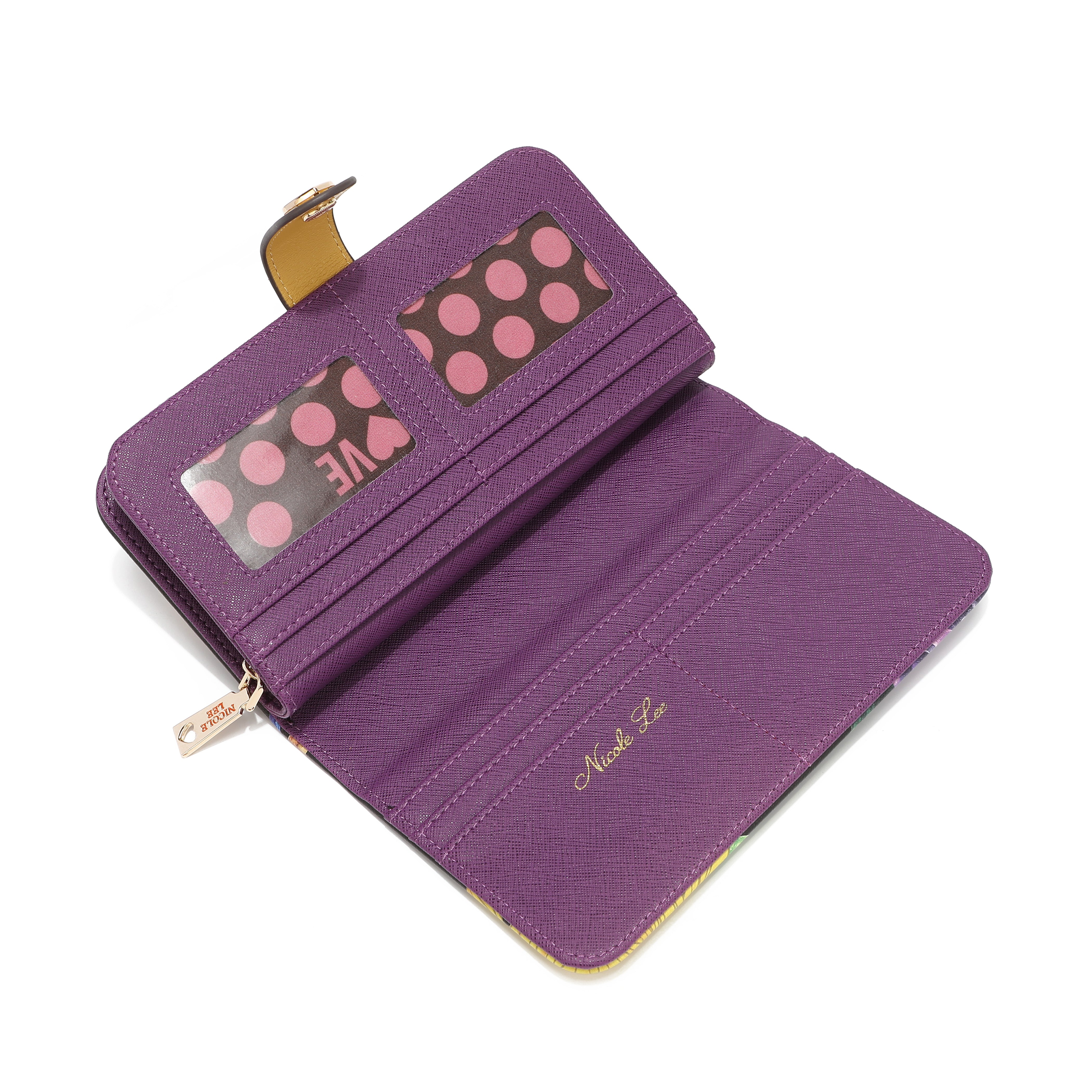 Mode gedrucktes Portfolio mit Reißverschluss