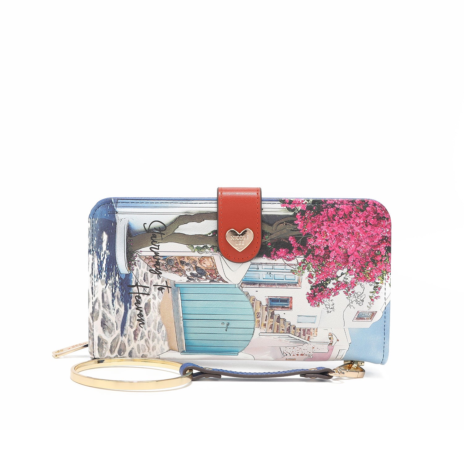 Mode gedrucktes Portfolio mit Reißverschluss