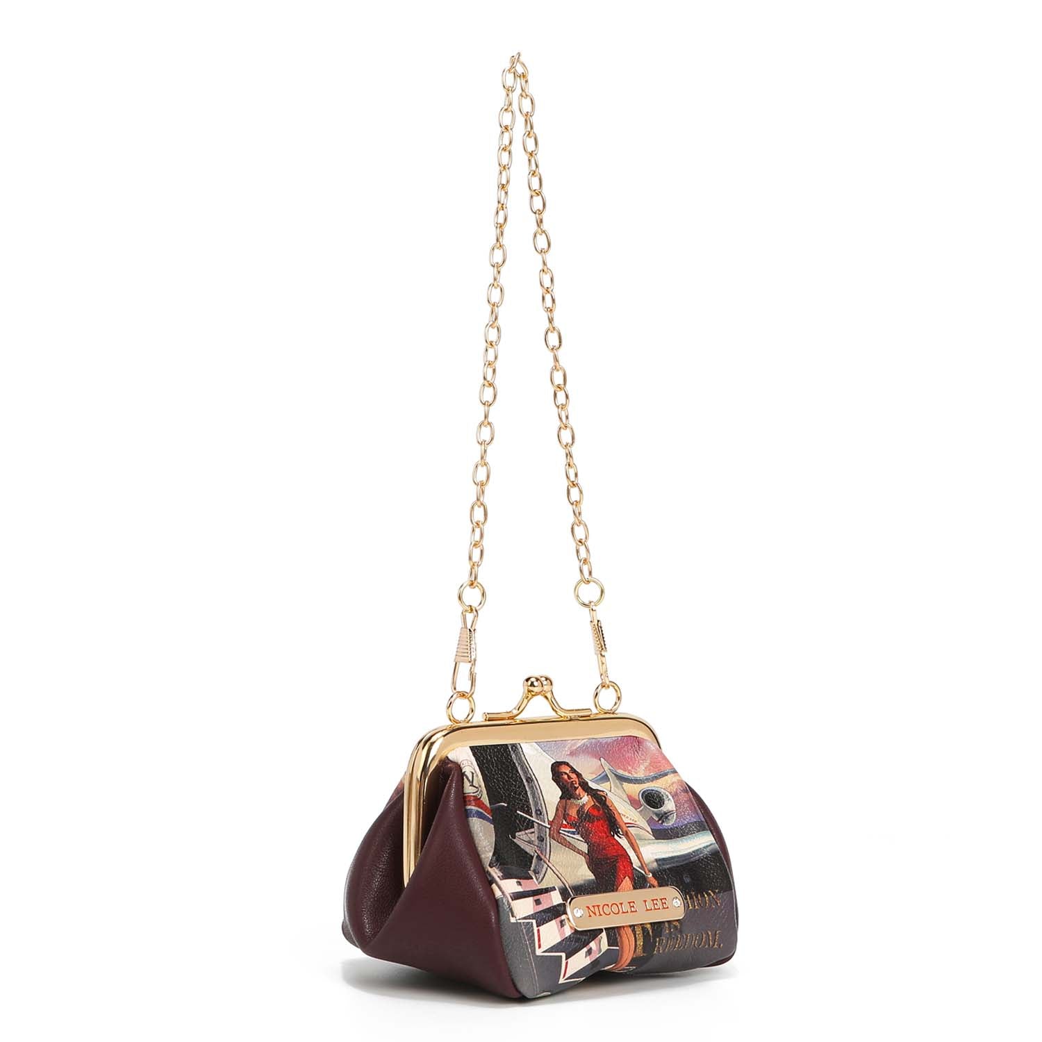 Cardboard with Kiss Lock brooch