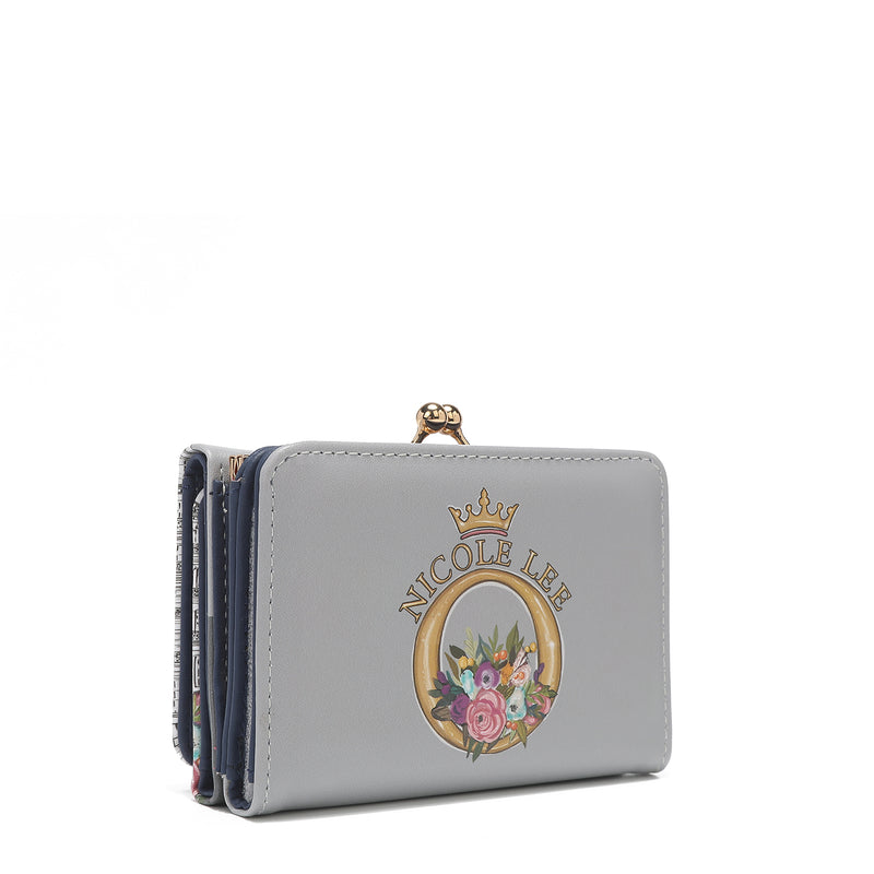 FASHION COMPACT TRIPLE WALLET WITH RFID BLOCKING