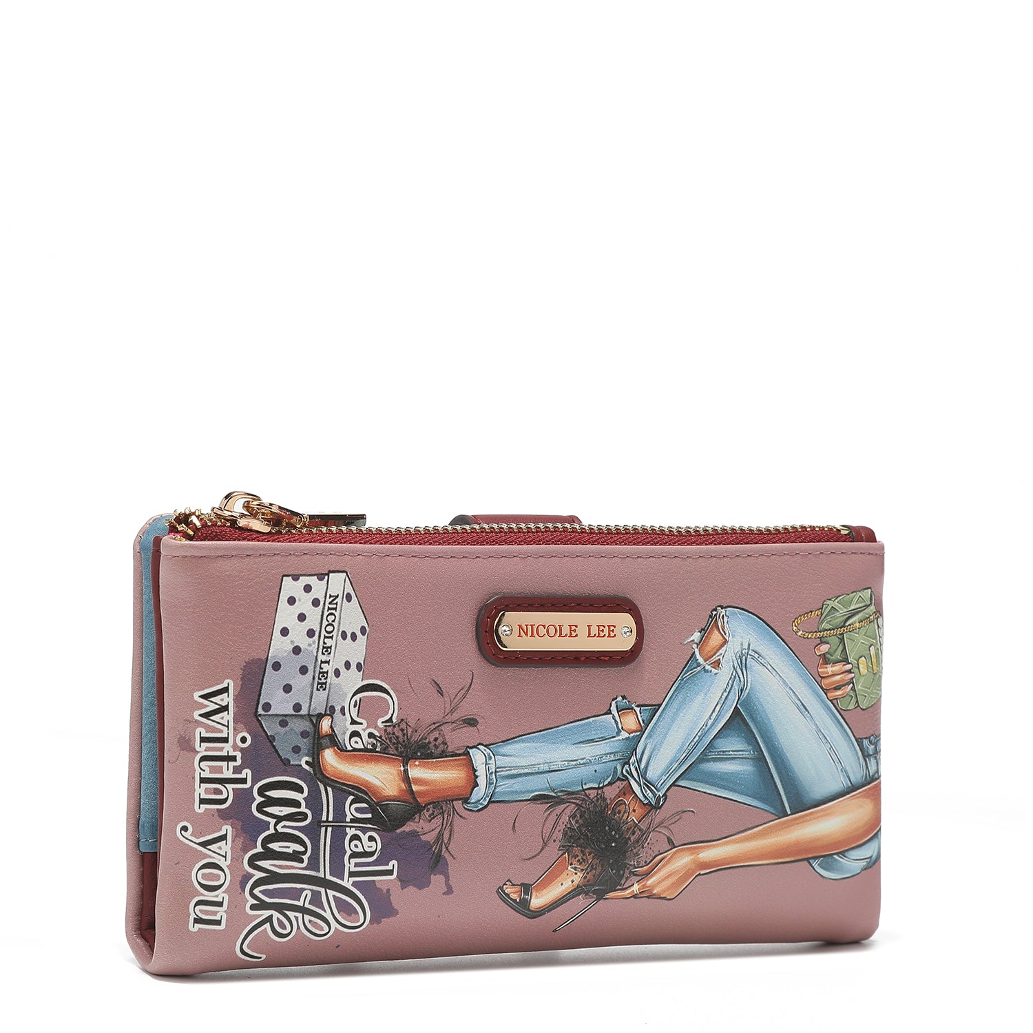 2 -Stück -Falten -Portfolio (RFID -Block)