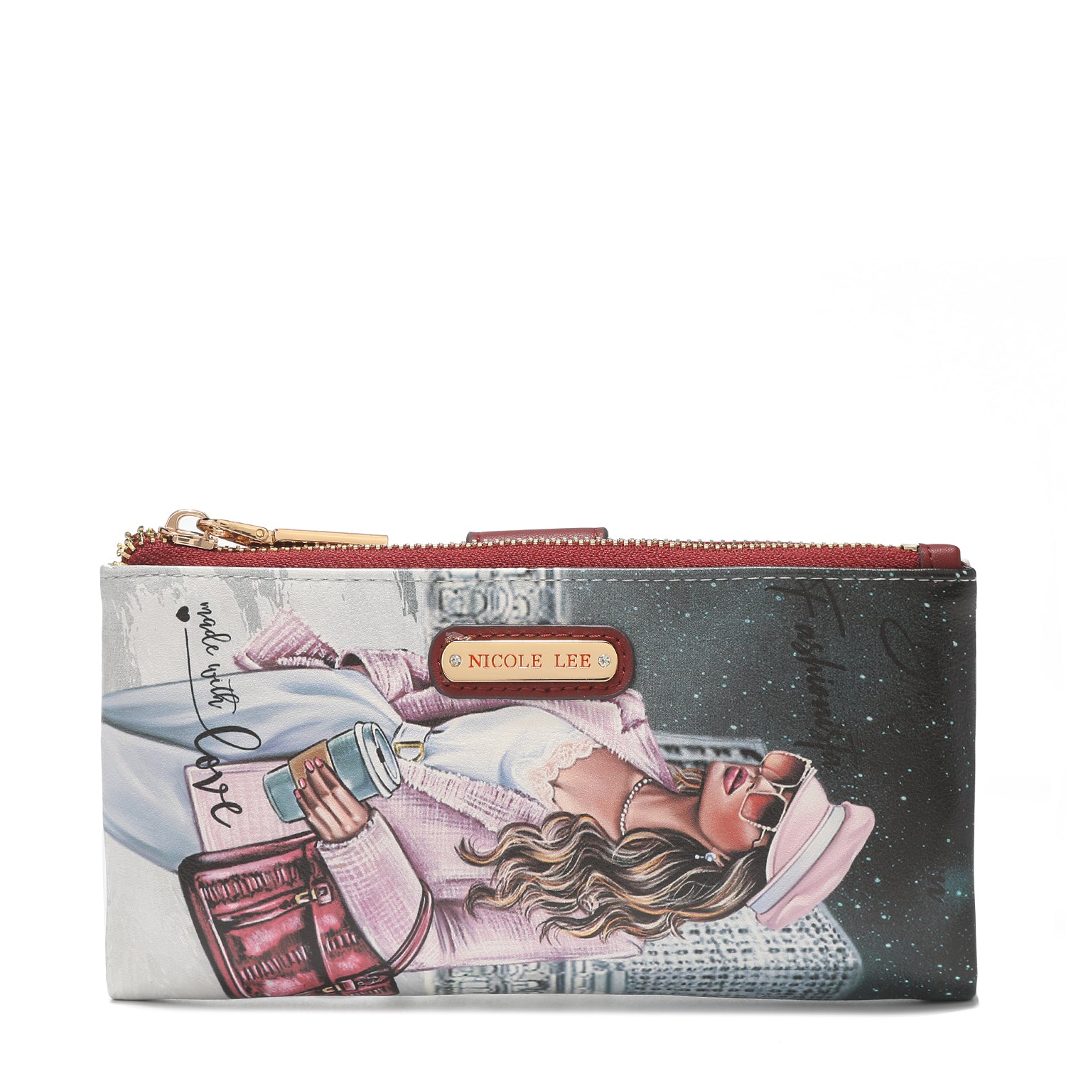 2 -Stück -Falten -Portfolio (RFID -Block)