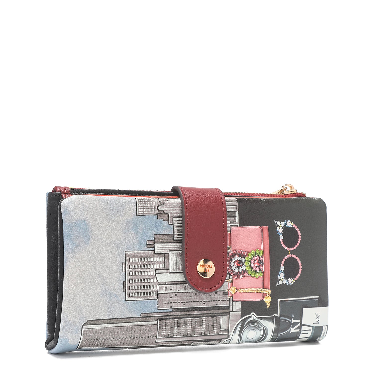 2 -Stück -Falten -Portfolio (RFID -Block)