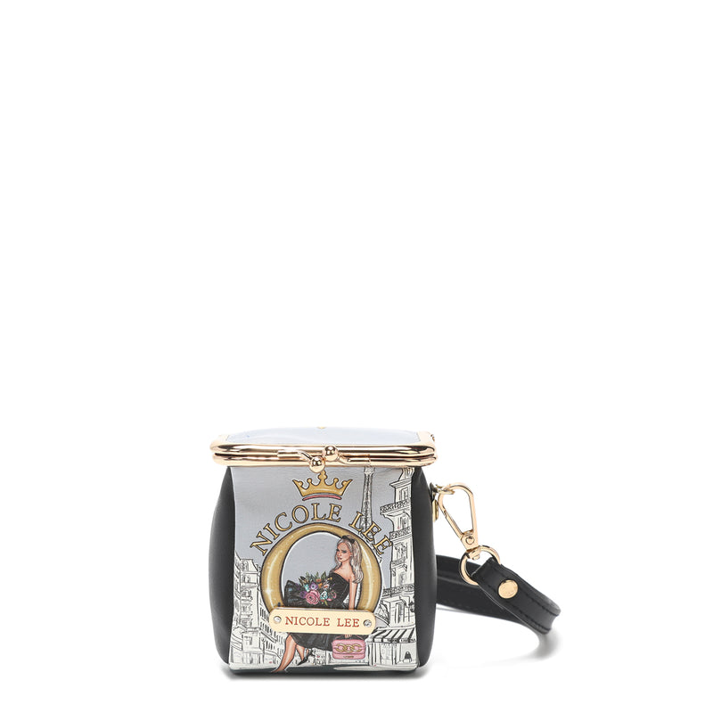 PURSE BAG WITH KISS LOCK CLASP