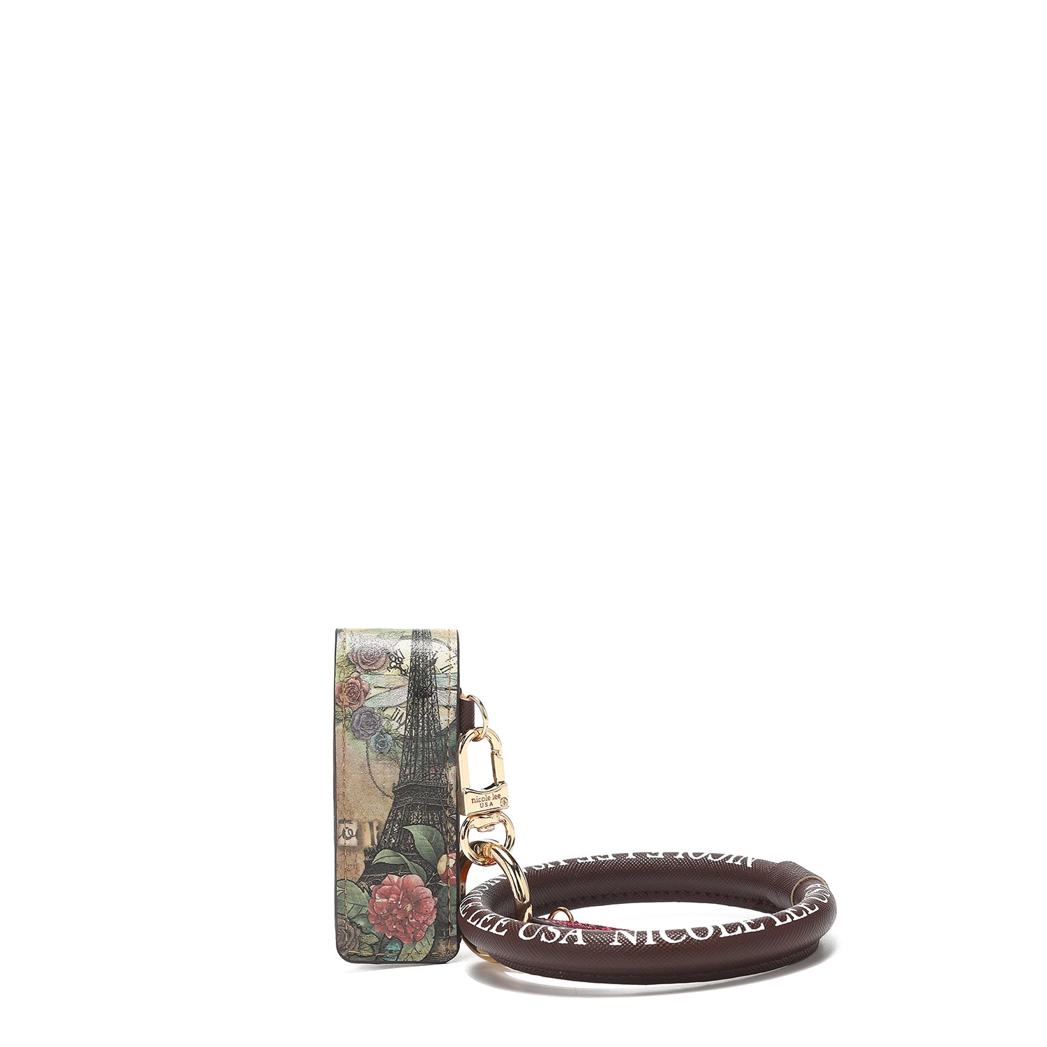 LLAVERO DE PULSERA CON ESTUCHE PARA LABIAL