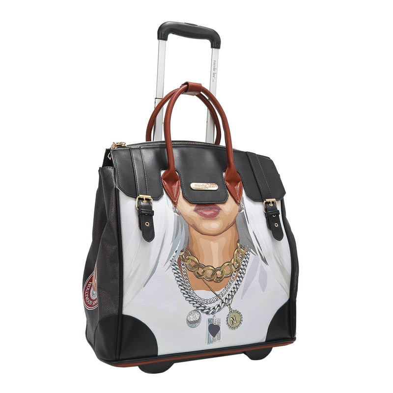 "FIONA" ROLLING TOTE BAG