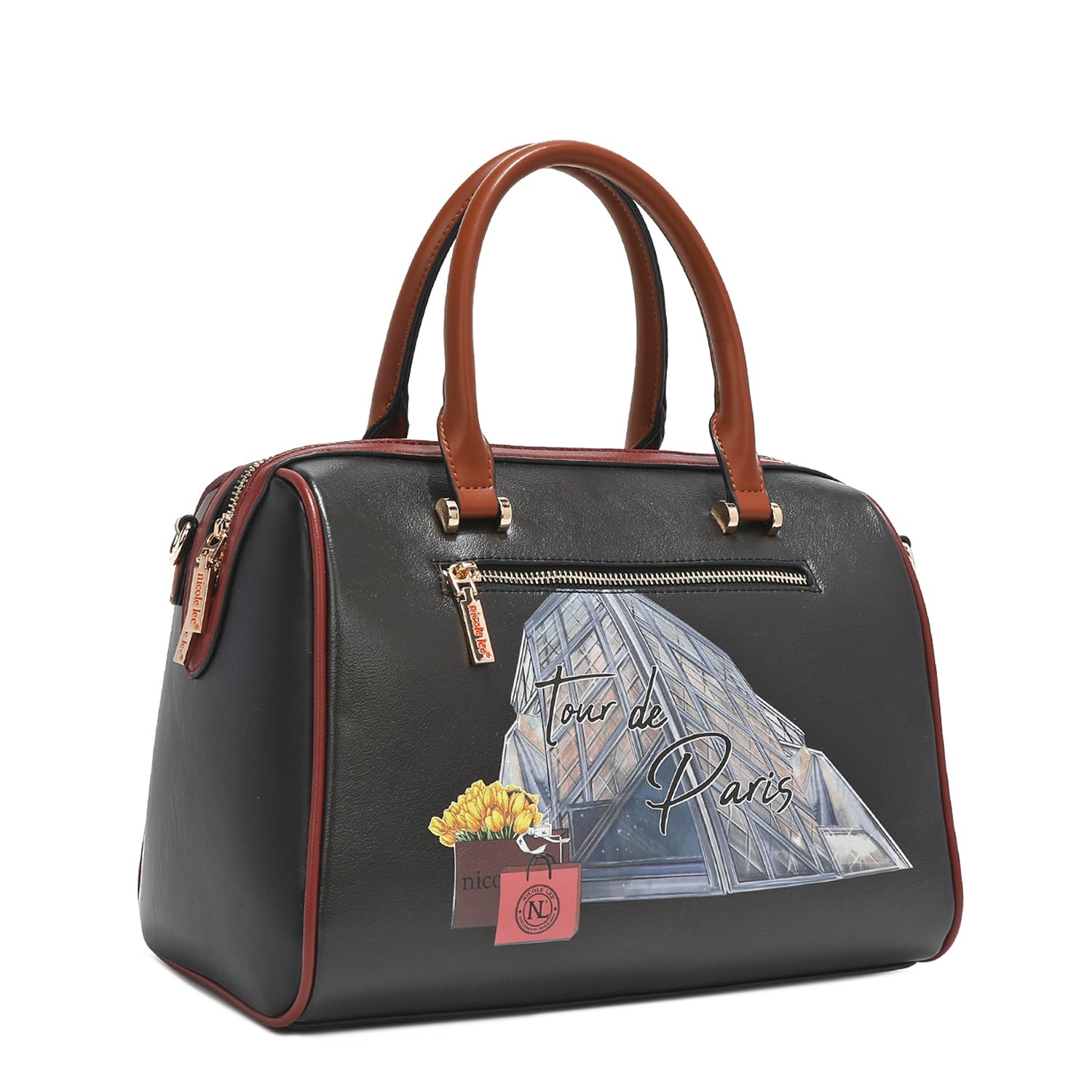 BOLSA BOSTON "<tc>TOUR DE PARIS</tc>"