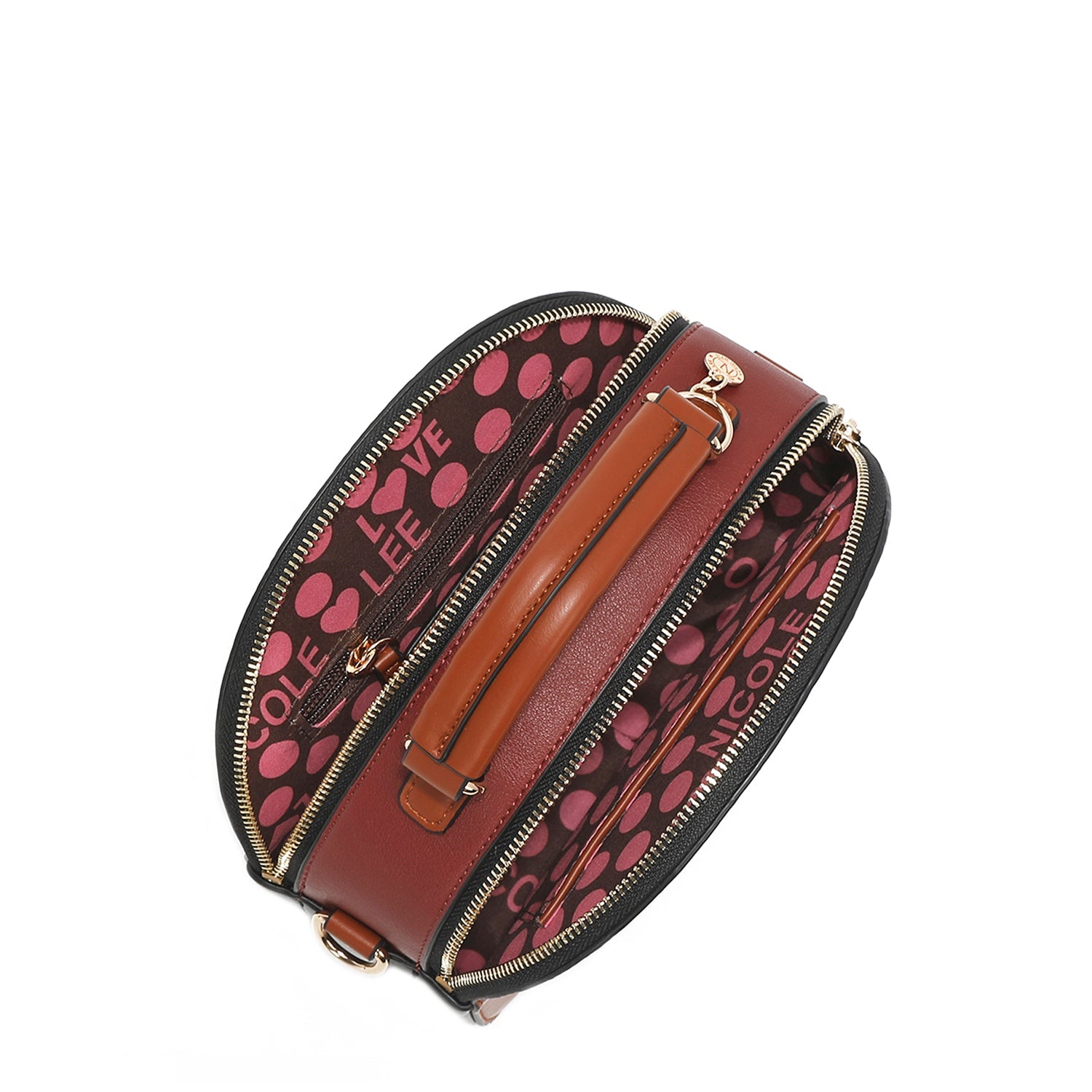 OVALE UMHÄNGETASCHE „TOUR DE PARIS“.