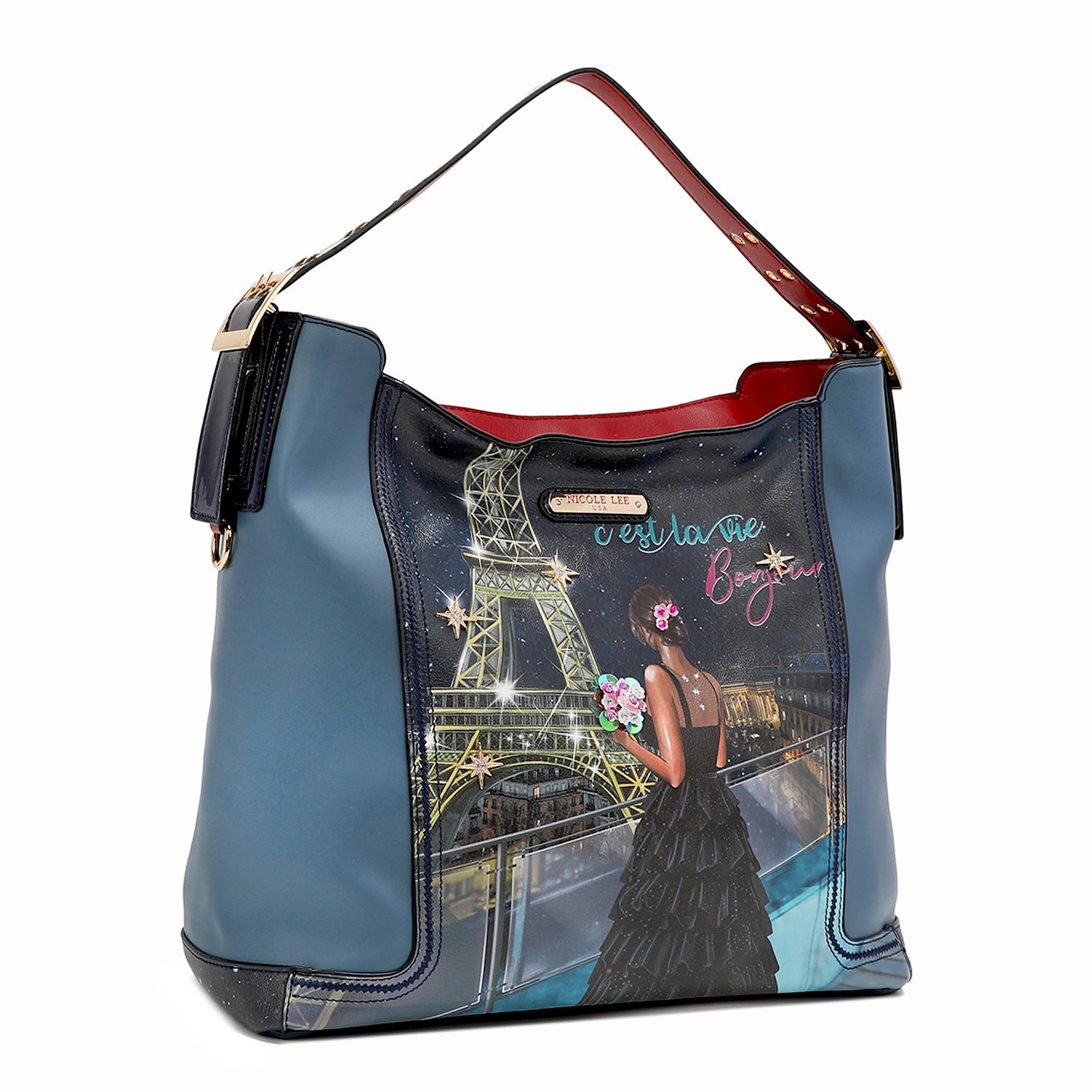 BOLSA DE OMBRO "<tc>TONIGHT FOR YOU</tc>"