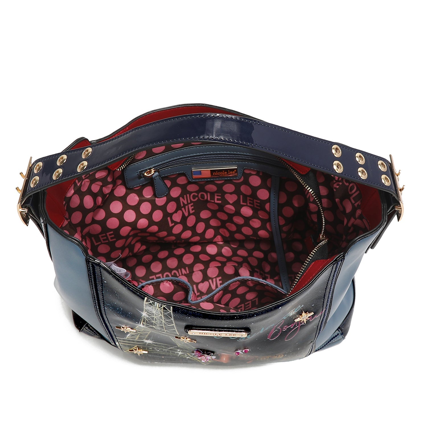 BOLSA DE OMBRO "<tc>TONIGHT FOR YOU</tc>"