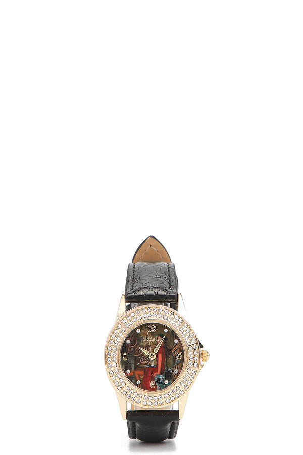 Orologio classico a doppio diamante